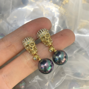 Alexander mcqueen Earring NO:Y187477 Material:copper+18k gold