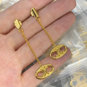 Celine Earring NO:Y156851 Material:copper+18k gold