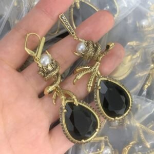 Alexander mcqueen Earring NO:Y183037 Material:copper+18k gold