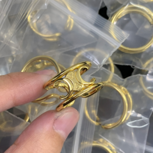 Celine Ring NO:Y160318 Material:copper+18k gold