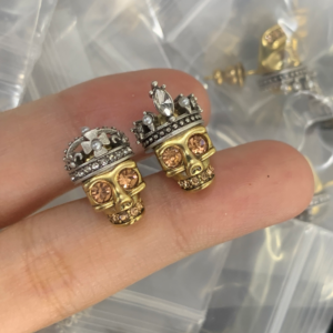 Alexander mcqueen Earring NO:Y174915 Material:copper+18k gold