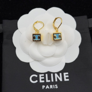Celine Earring NO:Y137803-1 Material:copper+18k gold