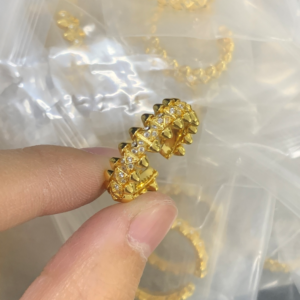 Cartier Ring NO:Y191003 Material:copper+18k gold