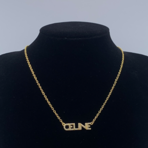 Celine Necklace NO:Y161150 Material:copper+18k gold