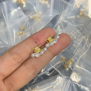 Celine Earring NO:Y147372 Material:copper+18k gold