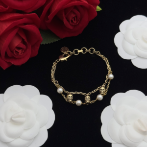 Alexander mcqueen Bracelet NO:Y145281 Material:copper+18k gold