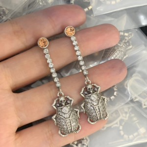 Alexander mcqueen Earring NO:Y170895 Material:copper+18k gold