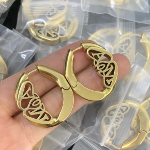 Alexander mcqueen Earring NO:Y186127 Material:copper+18k gold