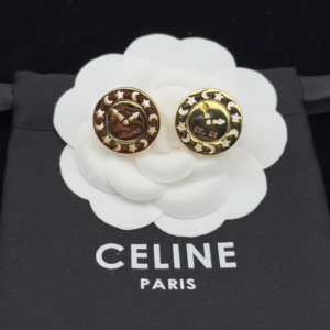 Celine Earring NO:Y135242 Material:copper+18k gold