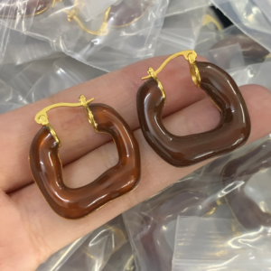 Bottega veneta Earring NO:Y163092 Material:copper+18k gold