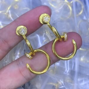 Cartier Earring NO:Y220154 Material:copper+18k gold