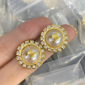Celine Earring NO:Y175899 Material:copper+18k gold