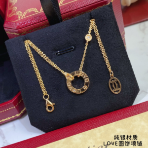 Cartier Necklace NO:KN101791 Material:V Gold