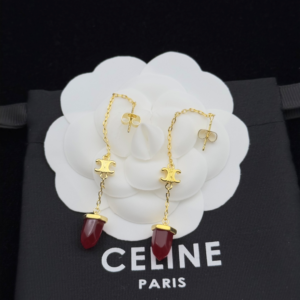 Celine Earring NO:Y131602 Material:copper+18k gold
