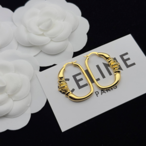 Celine Earring NO:Y131175 Material:copper+18k gold
