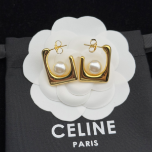 Celine Earring NO:Y137607 Material:copper+18k gold