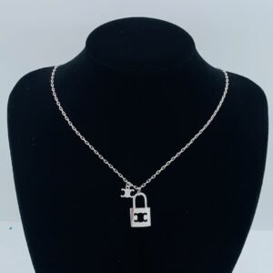 Celine Necklace NO:Y222878 Material:copper+18k gold
