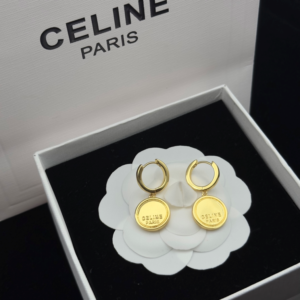 Celine Earring NO:Y135239 Material:copper+18k gold