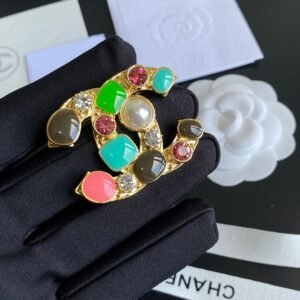Chanel Brooch NO:C074-XZ Material:copper