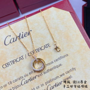 Cartier Necklace NO:KN112081 Material:V Gold