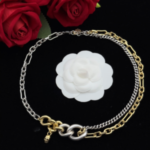 Alexander mcqueen Necklace NO:Y145677 Material:copper+18k gold