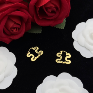 Celine Earring NO:Y147916 Material:copper+18k gold