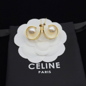 Celine Earring NO:Y130475 Material:copper+18k gold