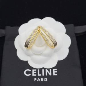 Celine Earring NO:Y135190 Material:copper+18k gold