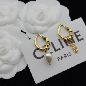 Celine Earring NO:Y133975 Material:copper+18k gold