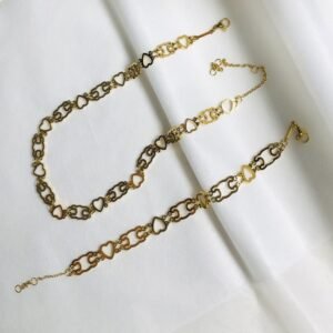 Celine Set NO:AA1079 Material:Stainless  Jewelry (304)