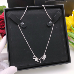 Celine Necklace NO:Y136409 Material:copper+18k gold