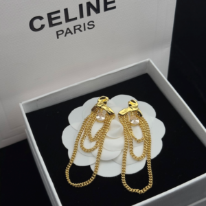 Celine Earring NO:Y131162 Material:copper+18k gold