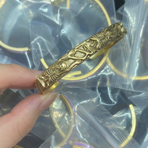 Alexander mcqueen Bangle NO:Y136188 Material:copper+18k gold