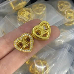 Celine Earring NO:Y178659 Material:copper+18k gold