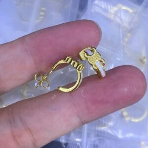 Celine Earring NO:Y222631 Material:copper+18k gold