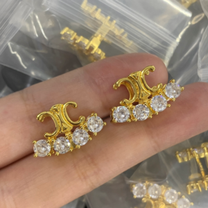 Celine Earring NO:Y167724 Material:copper+18k gold