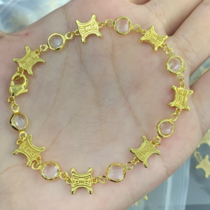 Celine Bracelet NO:Y153962 Material:copper+18k gold