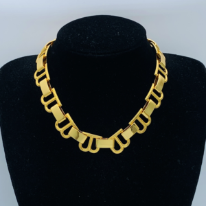 Balenciaga Necklace NO:Y197738 Material:copper+18k gold