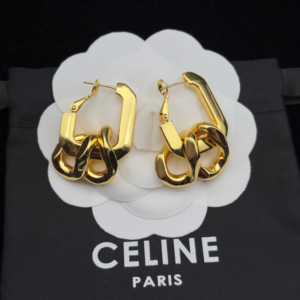 Celine Earring NO:Y138088 Material:copper+18k gold