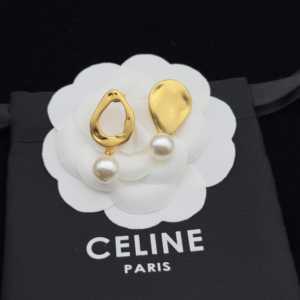 Celine Earring NO:Y133984 Material:copper+18k gold