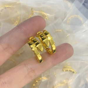 Bvlgari Earring NO:Y191323 Material:copper+18k gold