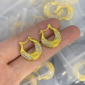 Celine Earring NO:Y175898 Material:copper+18k gold