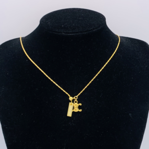 Celine Necklace NO:Y188752 Material:copper+18k gold