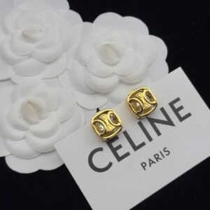 Celine Earring NO:Y140737 Material:copper+18k gold
