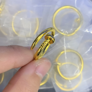 Cartier Ring NO:Y193694 Material:copper+18k gold