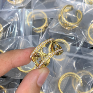 Celine Ring NO:Y146533 Material:copper+18k gold