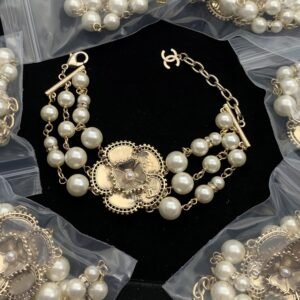 Chanel Bracelet NO:Y225236 Material:copper+18k gold