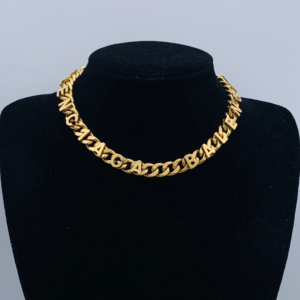 Balenciaga Necklace NO:Y186066 Material:copper+18k gold