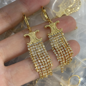 Celine Earring NO:Y164429 Material:copper+18k gold