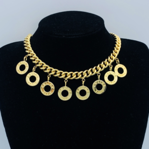 Celine Necklace NO:Y177234 Material:copper+18k gold